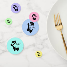 バレエシューズスリッパデザインテーブル紙吹雪 コンフェッティ