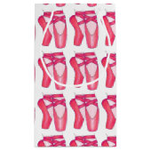 バレエシューズバレリーナダンス先生抱き枕 スモールペーパーバッグ (裏面)