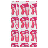 バレエシューズバレリーナダンス先生抱き枕 スモールペーパーバッグ (正面)