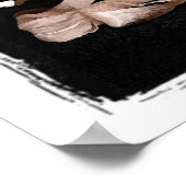 バレエシューズプリント ポスター (角)