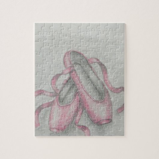 バレエシューズ ジグソーパズル (縦)