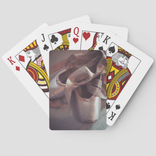 バレエシューズ トランプ (裏面)