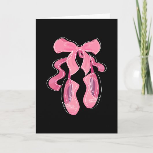 バレエシューズ・バレエダンサー カード (正面)