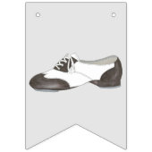 バレエジャズタップリリリカルアクロキャラクターダンスシューズ バンティングフラッグ (第2の旗)