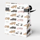 バレエジャズタップリリリカルアクロキャラクターダンスシューズ フェイバーボックス (裏面サイド)