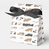 バレエジャズタップリリリカルアクロキャラクターダンスシューズ フェイバーボックス (正面サイド)