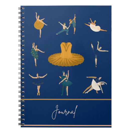 バレエジャーナル ノートブック (正面)