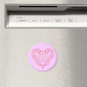 バレエスリッパハート マグネット (インサイチュ (食洗機))