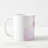 バレエスリッパーズダンサーバレリーナダンスシューズピンク コーヒーマグカップ (左)