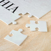 バレエスリッパーズポインテパーソナルピンク ジグソーパズル (側面)