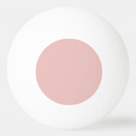 バレエスリッパ無地のピンク 卓球ボール