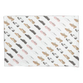 バレエタップジャズアクロリリリカルダンスキャラクターシューズ 枕カバー (正面)