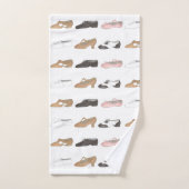 バレエタップジャズライリカルアクロダンススタジオ先生 バスタオルセット (ハンドタオル)