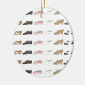 バレエタップジャズリリリカルアクロシューダンス先生 セラミックオーナメント (左)