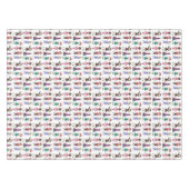 バレエタップジャズリリリックヒップホップアクロダンススタジオ テーブルクロス (正面(横))