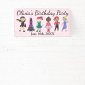 バレエタップジャズ叙情的ダンサー誕生日パーティー 横断幕 (インサイチュ)