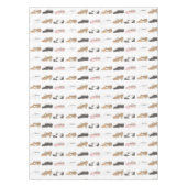 バレエタップジャズ叙情的ダンスシューズ・スタジオ・リサイタル テーブルクロス (正面)