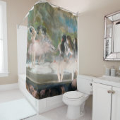 バレエダンサーがカーテンを浴びる シャワーカーテン (インサイチュ)