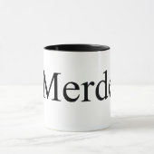 バレエダンサーのためのMerdeのマグ-幸運! マグカップ (中央)