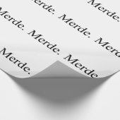 バレエダンサーのためのMerdeの包装紙 ラッピングペーパー (角)