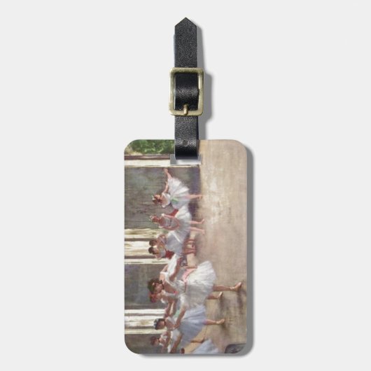 バレエダンサーのガスを抜いて下さい ラゲッジタグ (正面縦)