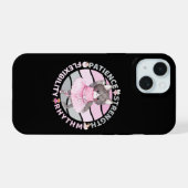 バレエダンサーのコアバリュー – Ballerina iPhone 15ケース (裏面横)