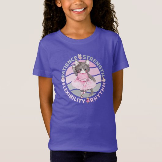 バレエダンサーのコアバリュー – Ballerina Tシャツ (正面)