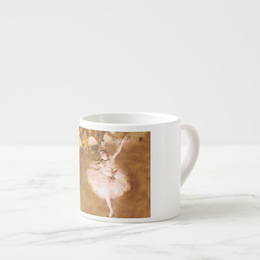 バレエダンサーのデガ絵画ススター エスプレッソカップ (正面右)