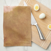 バレエダンサーのデガ絵画ススター キッチンタオル (四つ折り)