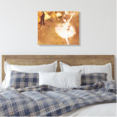 バレエダンサーのデガ絵画ススター キャンバスプリント (インサイチュ (寝室))