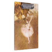バレエダンサーのデガ絵画ススター クリップボード (右)