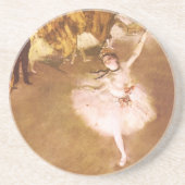 バレエダンサーのデガ絵画ススター コースター (正面)