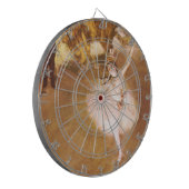 バレエダンサーのデガ絵画ススター ダーツボード (正面左)