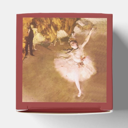 バレエダンサーのデガ絵画ススター フェイバーボックス (上部)