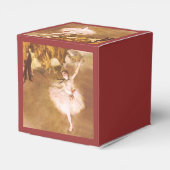 バレエダンサーのデガ絵画ススター フェイバーボックス (裏面サイド)