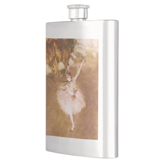 バレエダンサーのデガ絵画ススター フラスク (左)