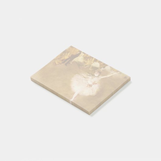 バレエダンサーのデガ絵画ススター ポストイット (アングル)