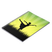 バレエダンサーのノート ノートブック (左側)