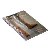 バレエダンサーのノート。 個人的ですばらしいダンサー ノートブック (右側)