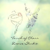 バレエダンサーのパーソナライズDance Studio ウィンドウサイン (シート3)