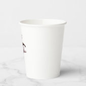 バレエダンサーの猫 紙コップ (左)