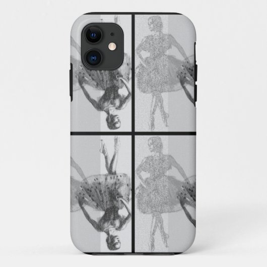 バレエダンサーの電話ケースカバー Case-Mate iPhoneケース (裏面)