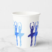 バレエダンサーカスタム誕生日パーティー 紙コップ (右)