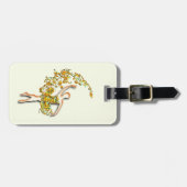 バレエダンサーガールと荷物タグ – Ballerina ラゲッジタグ (正面横)