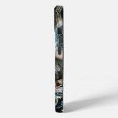 バレエダンサーグリーンートゥ&フェアリーウィングス名前をカスタムする Case-Mate iPhoneケース (裏面 / 左)