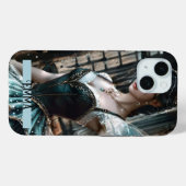 バレエダンサーグリーンートゥ&フェアリーウィングス名前をカスタムする Case-Mate iPhoneケース (裏面 (横))