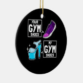 バレエダンサージムシューズ セラミックオーナメント (右)