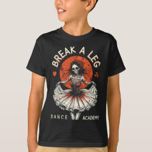 バレエダンサーゾンビバレリーナダンスアカデミーおもしろい Tシャツ