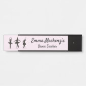 バレエダンサードア名プレートステーションサイン サインプレート (正面)