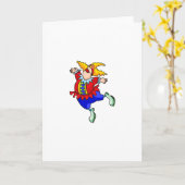 バレエダンサーピエロ カード (黄色い花)